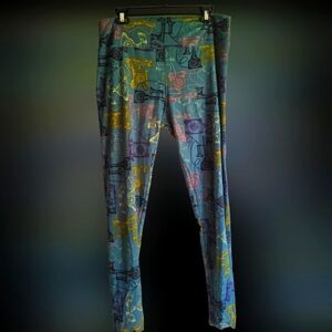 Lularoe Retro Phone Leggings